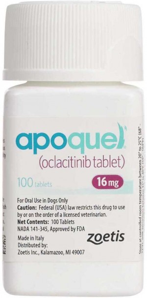 Apoquel 16mg, 100 Tablets