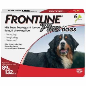 Frontline Plus for Extra Large Dog, 6 Packs