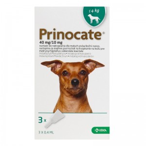Prinocate 40/10mg Spot-on Solution Small Dog 3 X 0.4ml