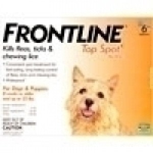 Frontline Top Spot for Small Dog under 22lbs,  3 Doses