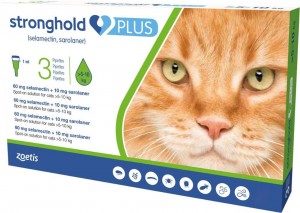 STRONGHOLD PLUS for Large Cats 60mg/10mg (5-10kg) 1ml x 3 PIpettes