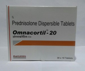 Prednisone 20mg, 100 Tablets