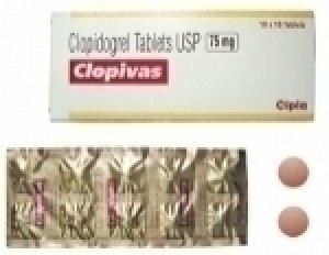 Plavix (Clopidogrel) - 75mg, 90 Pills