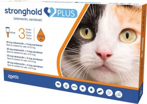 STRONGHOLD PLUS for Medium Cats 30mg/5mg (2.5-5kg ) 0.5ml x 3 PIpettes