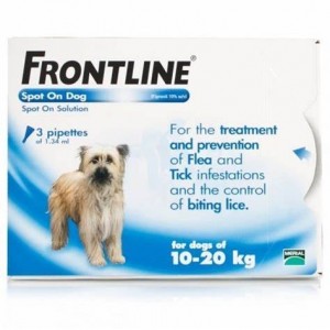 Frontline Top Spot for Medium Dog 23-44 lbs,  3 Doses
