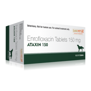 Baytril (Enrofloxacin) Chewables 150mg, 100 Tablets