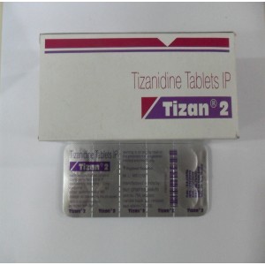 Zanaflex (Tizanidine Hcl) 2mg, 100 Tabs