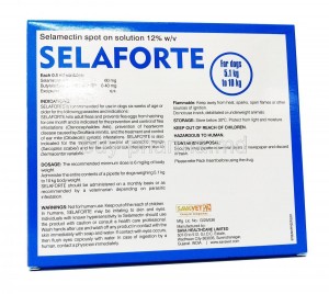 Selaforte for Small Dogs (Generic Revolution) 11-22lbs, 0.5ml x 6 Pipettes