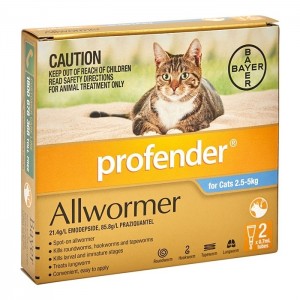 PROFENDER For Small Cats (GB) 2.5-5kg