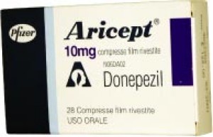 Aricept (Donepezil) 10mg, 100 Tabs