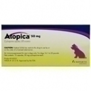 Atopica (Cyclosporine) 50MG, 15 Capsules