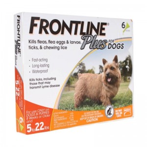 Frontline Plus for Small Dog, 6 Packs