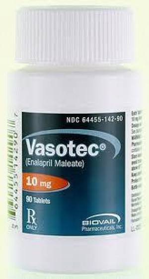 Vasotec (Enalapril) 10mg, 84 Tabs