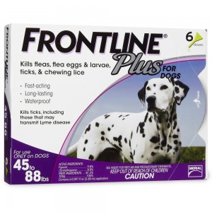 Frontline Plus for Large Dog, 6 Packs