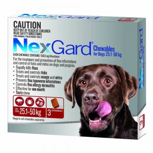 Nexgard 136mg, 6 Chewable Tablets