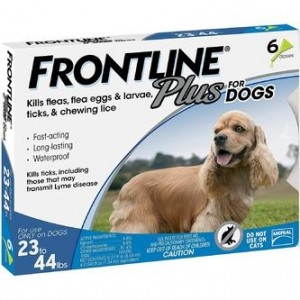 Frontline Plus for Medium Dog, 6 Packs