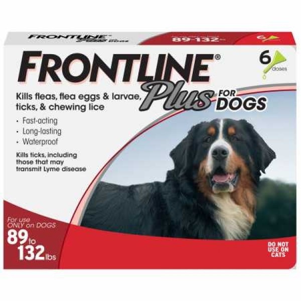 Frontline extra large dog deals 6 pack