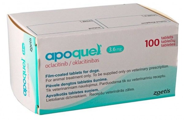 Apoquel 3.6mg 100 Tablets